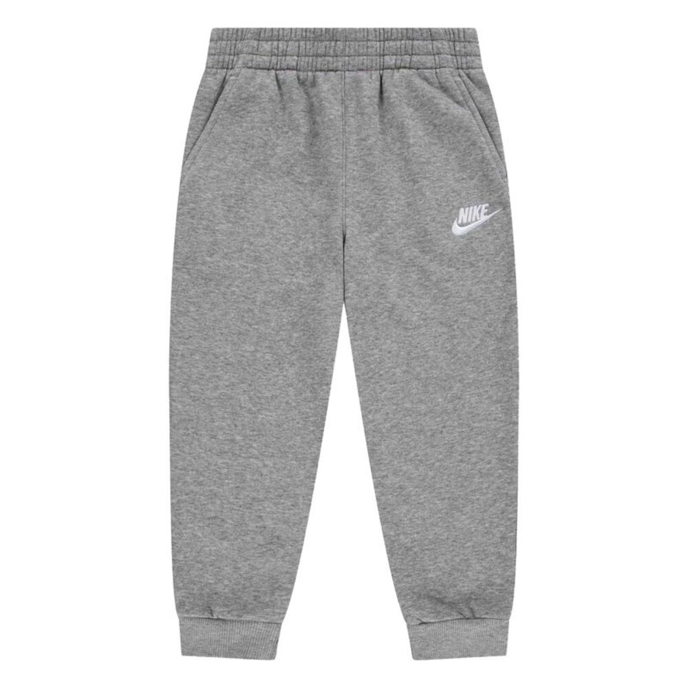 Nike Childrens/Kids Fleece Relaxed Fit Joggers / Gray